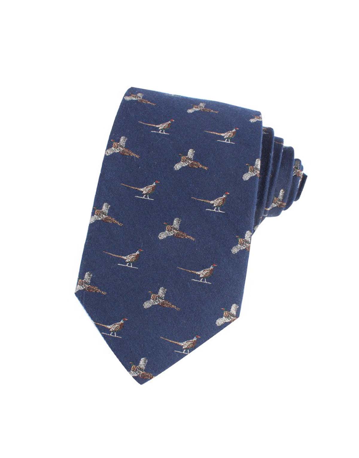 Custom Vintage Animal Pattern Tie-t14